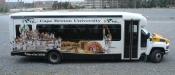 Cape Breton University Cut-away Bus