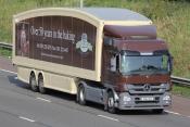 Mercedes Actros 1844 Southbound M6 08 /10/2012.