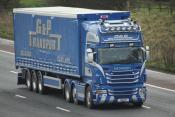 Scania Topline Northbound M6 18/11/2011.