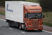 Scania R580 V8 Topline M6 19/03/2012.