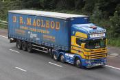 Scania 144L 530 V8 Northbound M6 09/09/2010.