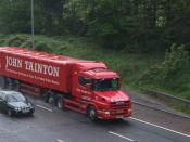 Scania Northbound M6 01/05/2009.