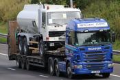 Scania R440 + Volvo FL12 M6 24/08/2017.