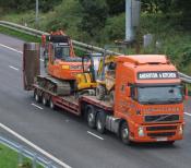 Anderton & Kitchen Volvo Northbound M6 26/08/2009.