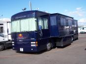 Fleetwood Motorhome At Silverstone 28th August 2009