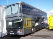 Vanhool MAN Astron Motorhome At Silverstone 28th August 2009