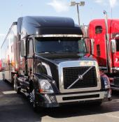 Nascar.Race Car Transporter.Vegas.March 2012.