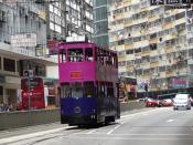 Hong Kong Trams. 14-5-2014.