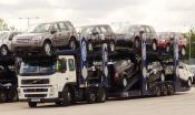 Load Of New Land Rovers.Halewood.30-5-10