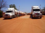 Refuelling.freight liners.