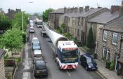 Turbine Blade Delivery Passing Through Edenfield