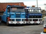 G577 PWW Scania 143 500 & Q365 JCP DAF 2800