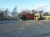 Scania And Daf Parked In Winsford