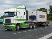 Freightliner Argosy,  NZL Transport.