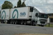 DAF 85CF,  Halls Transport  Tatuanui Nr Morrinsville