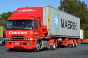 Fuso,  Owens Freight,  Auckland