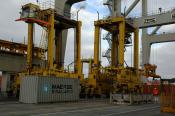 Auckland Container Terminal Straddle Carriers