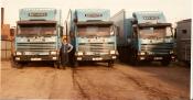 Two drawbars and an artic.Maltby 1983