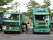 Volvo F10 (WRY 6870) & Scania 114L-380 (BJG 102)