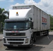 Volvo FM12-380 (PJG 4197) Tesco