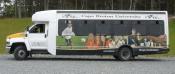 Cape Breton University Cut-away Bus