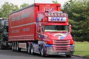 Scania T Cab T580 V8 @ Gretna 01/08/2013.