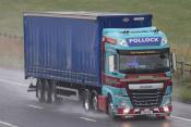 New DAF XL 105 Northbound M6 01/08/2014.