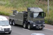 Mercedes Actros E5 Army Wrecker M6 05/08/2015.