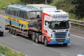 Scania R620 V8 Northbound M6 05/10/2012.