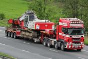 Scania Southbound M74 08/05/2014.
