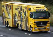 Mercedes Actros Drawbar M6 08/08/2011.
