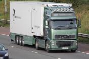 Volvo Fh16 580 Southbound M6 08 /10/2012.