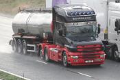 Scania T Cab Northbound M6 09/01/2014.