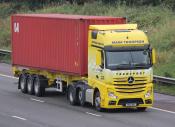 Mercedes Actros Mega E5 Southbound M6 11/10/2012.