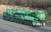 James Jack Crane Southbound M6 16/01/2014.