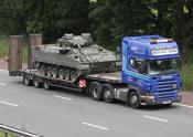 Scania R420 Cat 2 Southbound M6 17/06/2011.