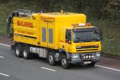 DAF CF Southbound M6 18/11/2011.