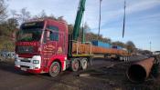 J.r.adams Ltd. Long Load Job. 90 Ft.