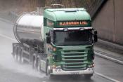 Scania Super R420 Eastbound M61 20/01/2012.