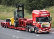 Archer`s Scania Northbound M6 21/07/2011.