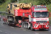 Volvo FH16 Cat 3 Southbound M6 21/08/2012.