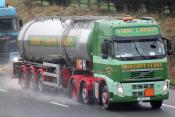 Volvo FH12 420 Northbound M6 24/01/2012.