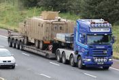 Scania R620 V8 Cat 3 Northbound M6 26/09/2012.