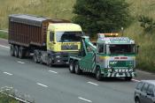 ERF E14 Wrecker M6 27/07/2012.