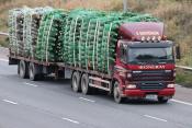 DAF CF Southbound M6 28/11/2014.