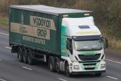 Iveco Stralis M6 Southbound 31/10/2014.