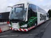 Stobart Scania Irizar Coach 20/08/2008.