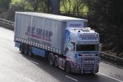 Joe Sharp Scania (Northern Lights) M6 06/01/2011.