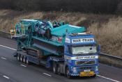 Volvo FH12 480 Cat 2 M6 26/01/2011.