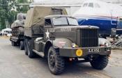 Diamond T With A Sherman Tank